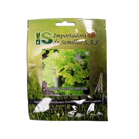 LECHUGA CRESPA SIMPSON SOBRE X 5 GRAMOS