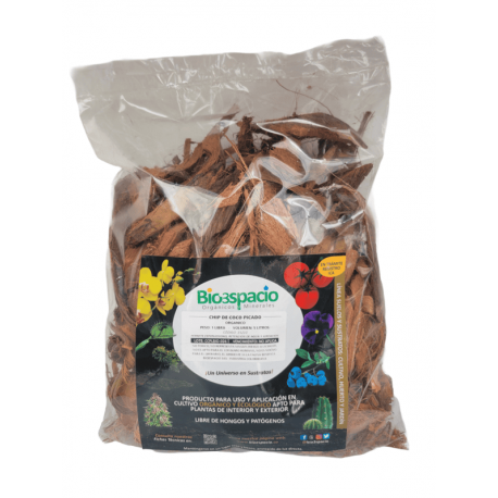 FIBRA DE COCO PAQUETE1 LIBRA / 8 LITROS APROX