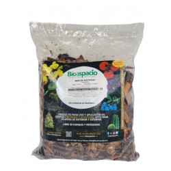 MULCH DE MADERA NATURAL 1 KILO / 4 LITROS