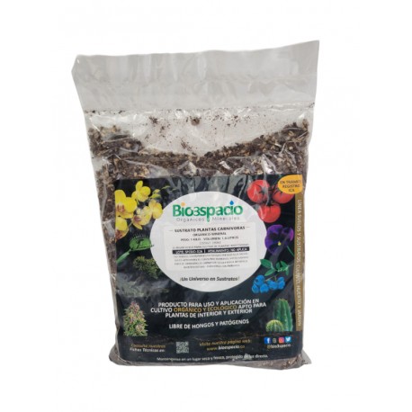 SUSTRATO PLANTAS CARNIVORAS x 1 KILO