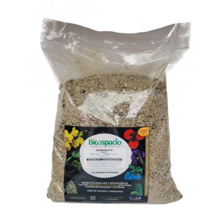 VERMICULITA MEDIA GRUESA x 1 KILO / 8 LITROS